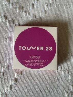 New Tower 28 GetSet Matte Powder Blush - Magenta Pink
